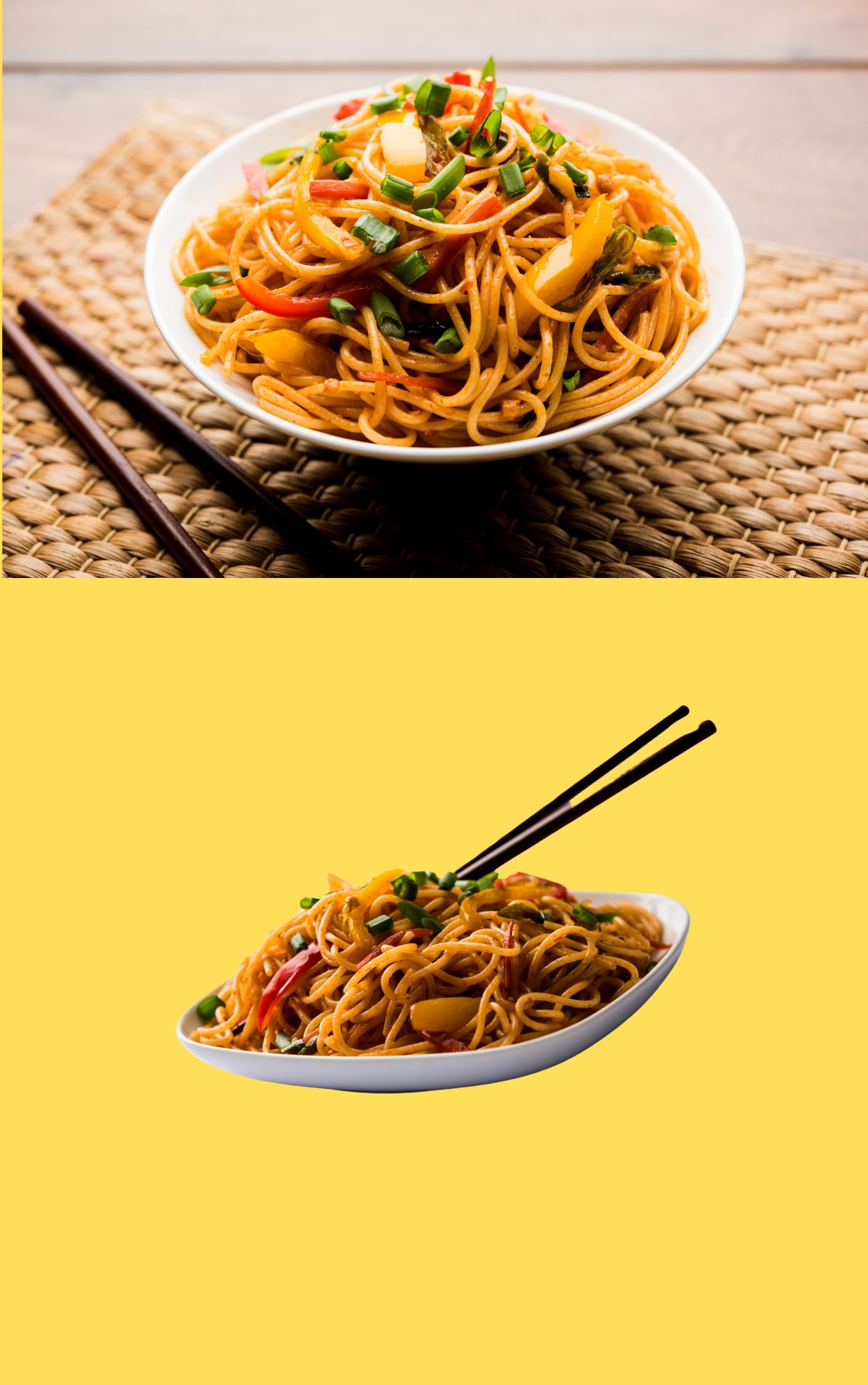 Vintage Nestle noodles ad