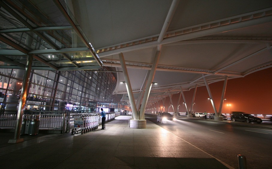 This seems to be the entrance to the Air Port